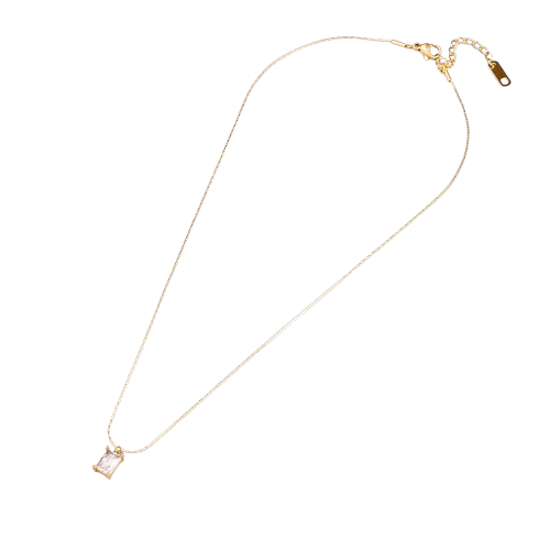 Collar Circón  blanco